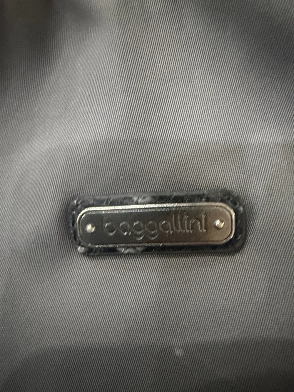 Baggallini Gray Nylon Mini Backpack